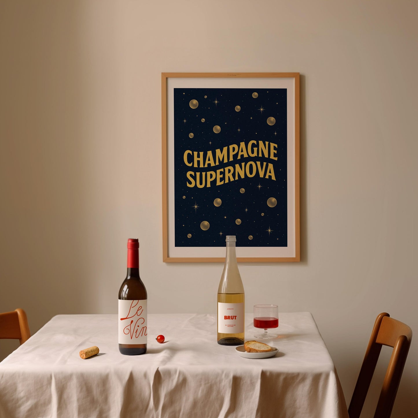 Champagne Supernova Inspired Art Print, Music Wall Art, Champagne Supernova, Music Print, Music Art, Music Wall Art, Indie, Music Lyrics