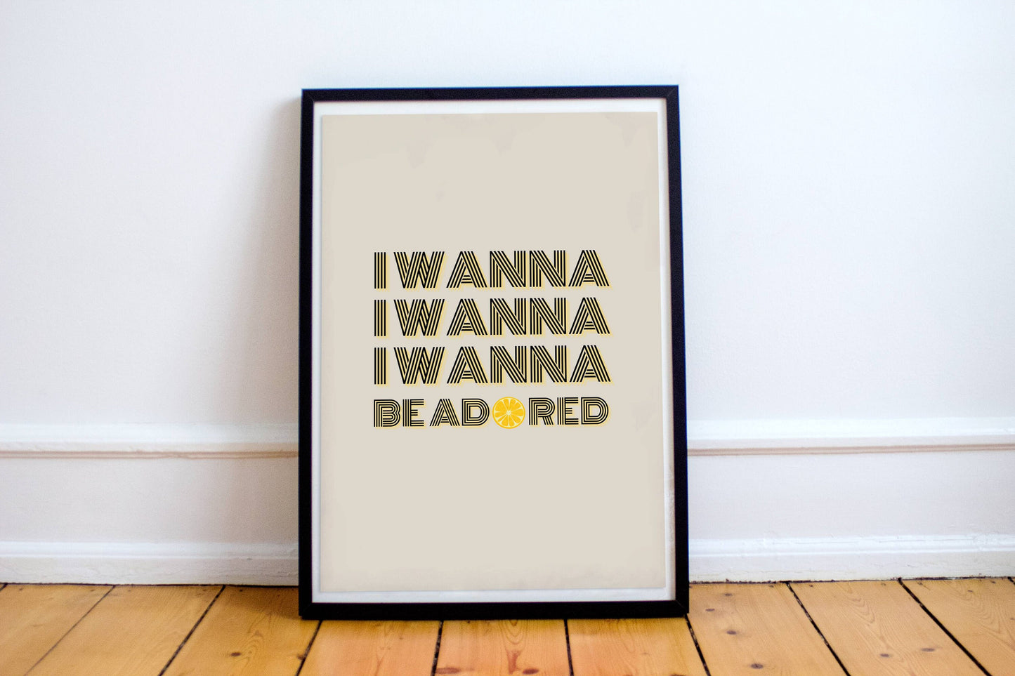 Stone Roses Inspired Print, I Wanna Be Adored Print, Manchester print, Stone Roses Poster, Manchester Wall Art, A3, A4, Ian Brown