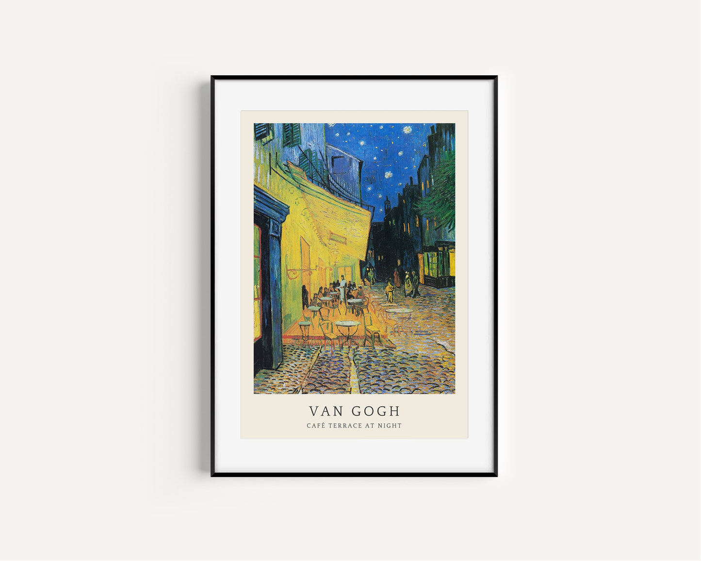 Van Gogh Art Print, Café Terrace at Night, Van Gogh Wall Décor, Classic Art Print, Van Gogh Paintings, Van Gogh Art, Modern Home Décor,