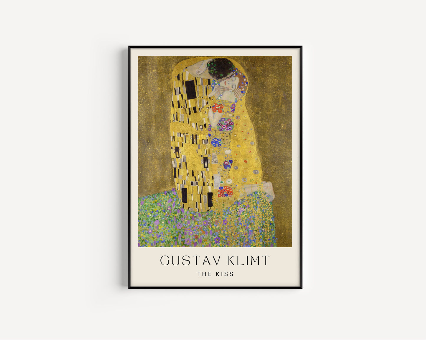Gustav Klimt Art Print, The Kiss print, Gustav Klimt The Kiss, Art, Museum Poster, Vintage Poster, Wall Decor, Home Decor, Classic Art Print