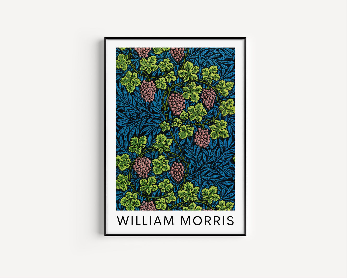 William Morris Art Print, Exhibition Poster, William Morris Print, Art Gallery Poster, Museum Poster, Vintage Poster, Wall Decor, Home Decor