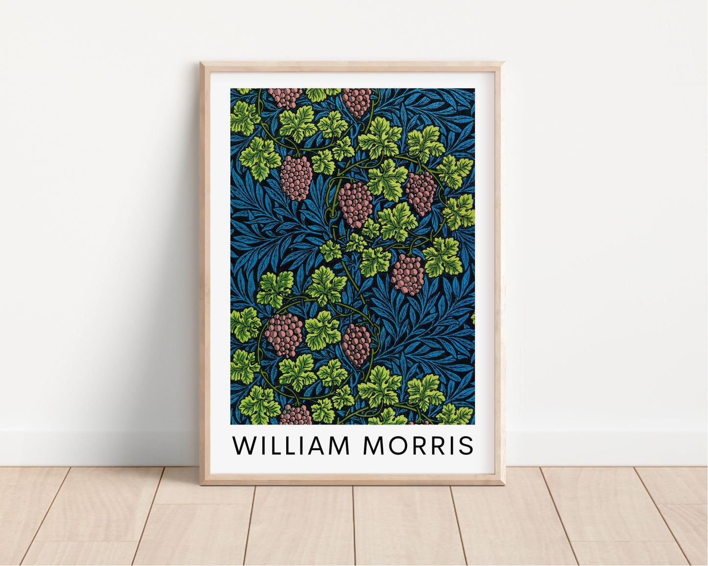 William Morris Art Print, Exhibition Poster, William Morris Print, Art Gallery Poster, Museum Poster, Vintage Poster, Wall Decor, Home Decor