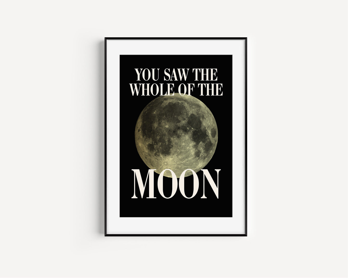 The Waterboys Inspired Print, The Whole Of The Moon Lyrics Print, Retro, Music Wall Art, Indie Music Print, Gig Concert Poster, Music Prints