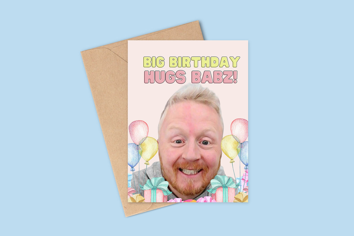Funny Birthday Card For Him or Her, Paul Breach, Funny Card, Birthday card, Funny Birthday Cards, Beauty Beyond the Eye