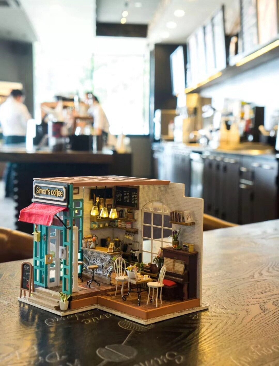 Doll coffee store shop