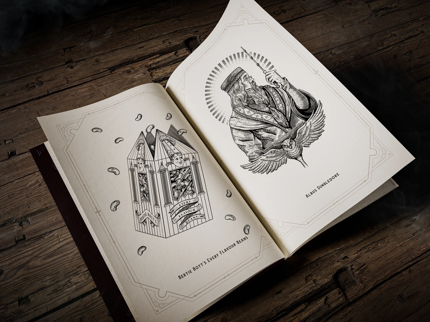 Harry Potter Self-Colouring Book