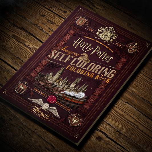 Harry Potter Self-Colouring Book