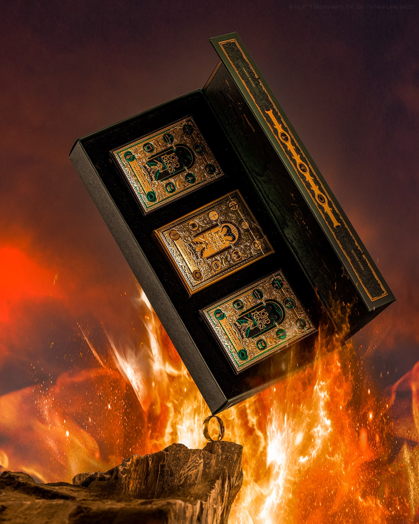 Luxury Lord Of The RIngs Special Edition Premium Playing Card Set