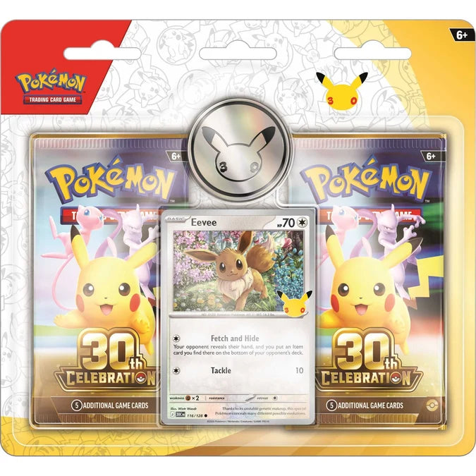 Pokémon TCG 30th Anniversary Celebration Two Pack Blister