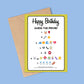 Unique Birthday Card For Movie Fan