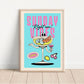 Retro Cocktails Inspired Art Prints, Retro Cocktails Wall Art, Aperol Spritz, Retro Prints, Pina Colada, Sunday Vibes Print, Drink Prints