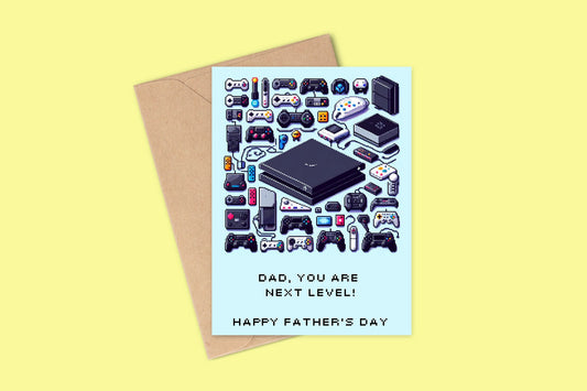 Gaming Father's Day Card