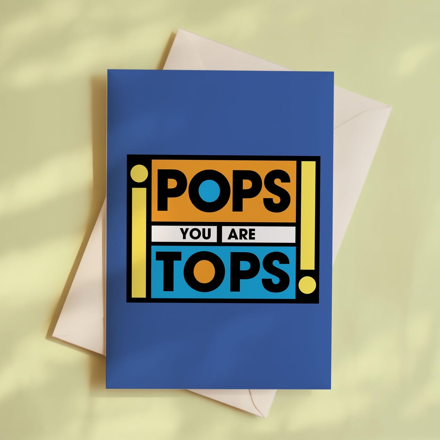Top Of The Pops Father's Day Card