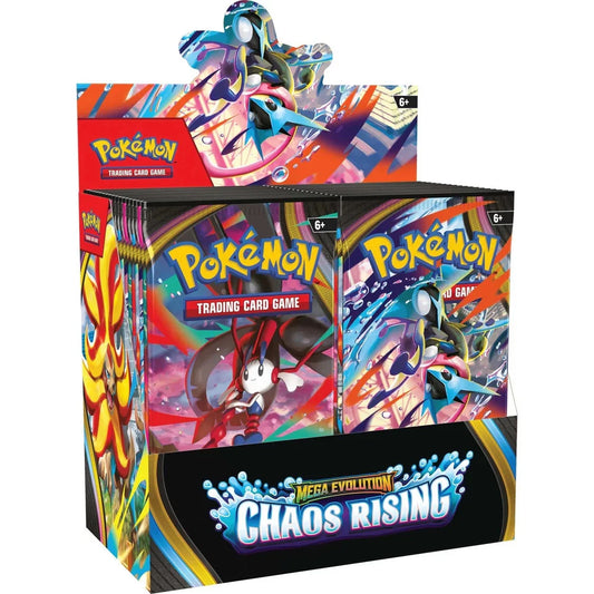 Pokémon TCG: Mega Evolution-Chaos Rising Booster Display Box