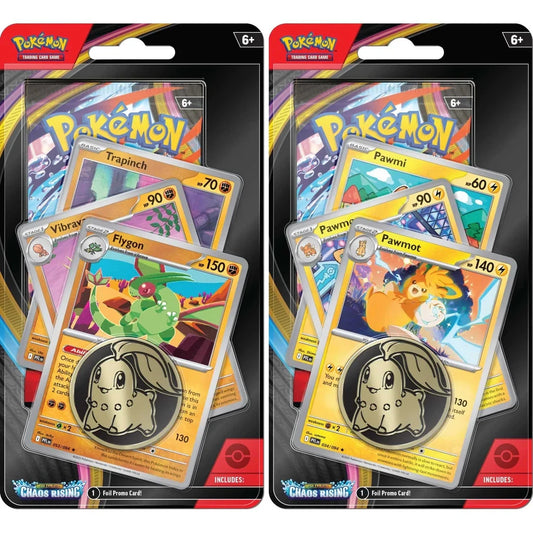 Pokemon TCG: Chaos Rising Premium Checklane Booster Blister Packs