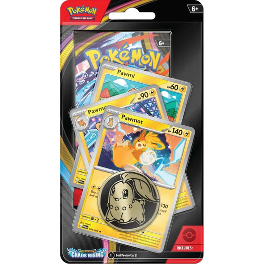 Pokemon TCG: Chaos Rising Premium Checklane Booster Blister Packs