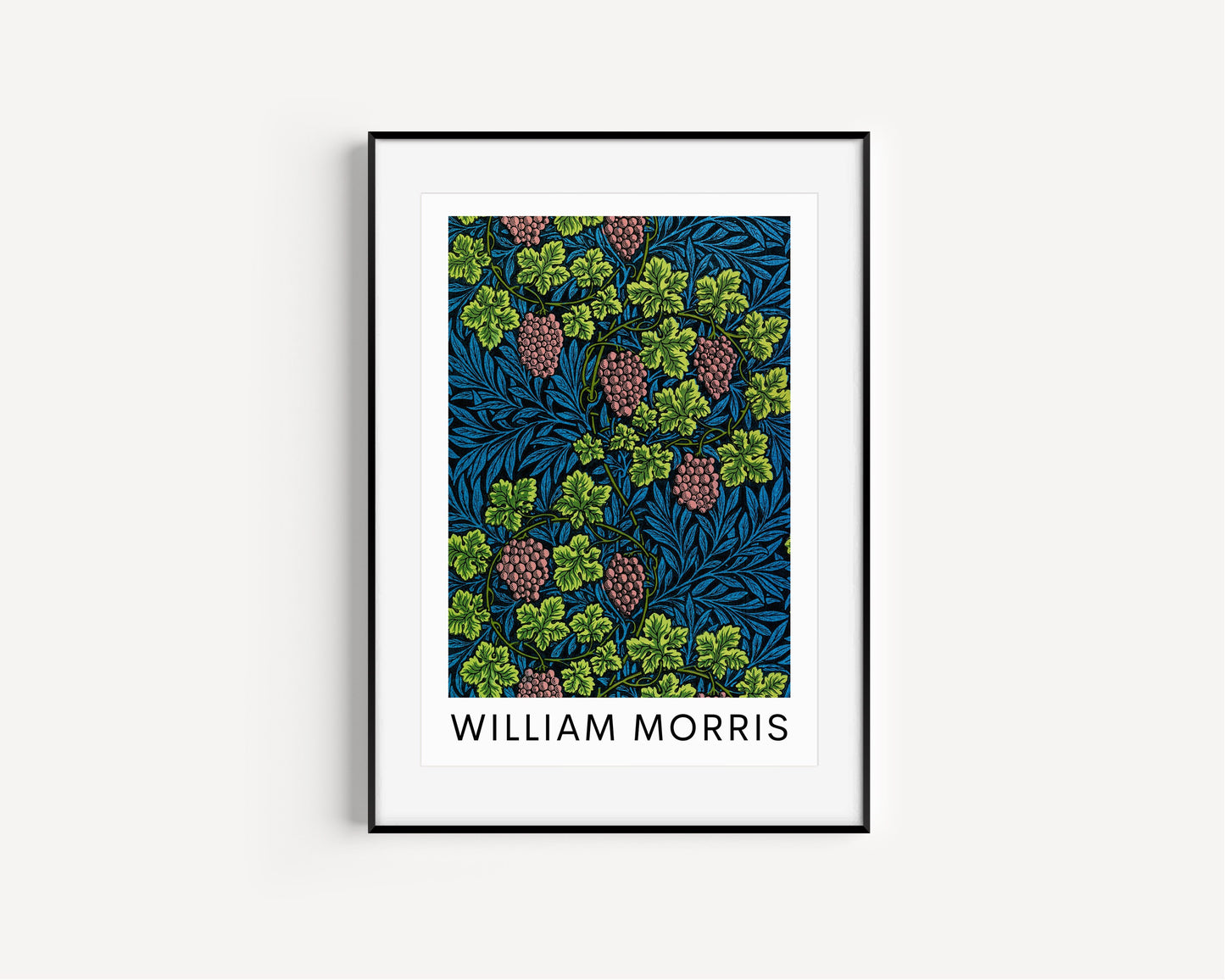 William Morris Art Print, Exhibition Poster, William Morris Print, Art Gallery Poster, Museum Poster, Vintage Poster, Wall Decor, Home Decor