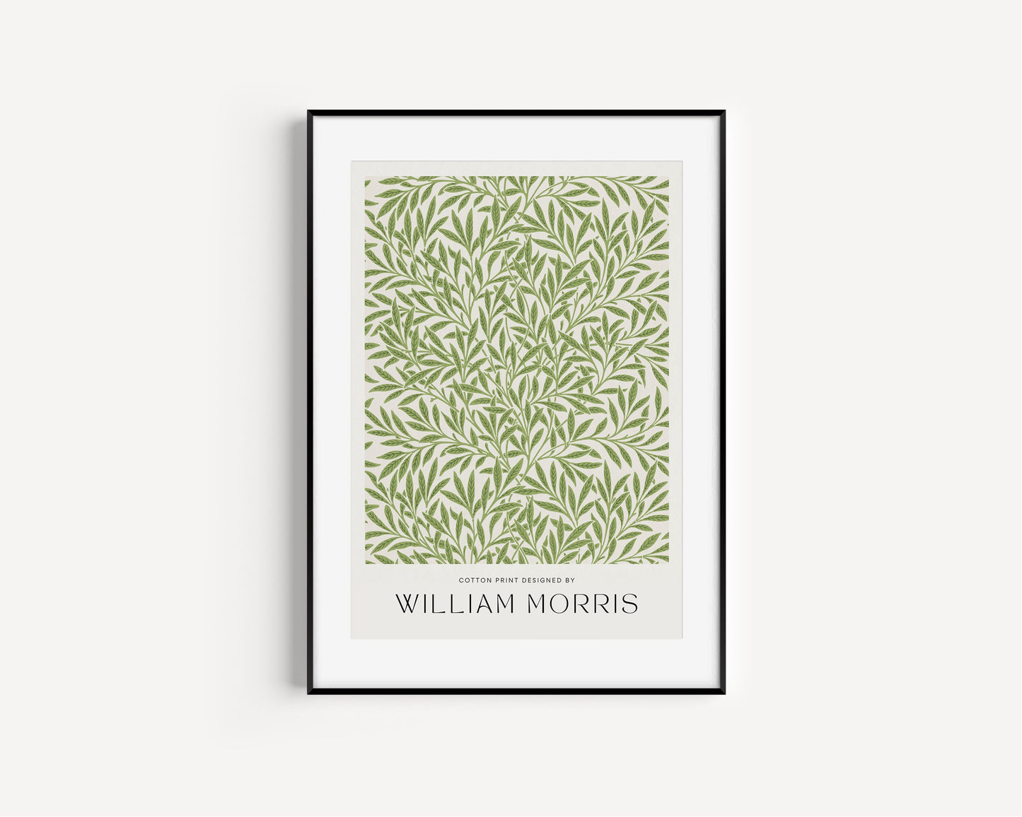 William Morris Art Print, Botanical print, William Morris Willow Pattern, Art Poster, Museum Poster, Vintage Poster, Wall Decor, Home Decor