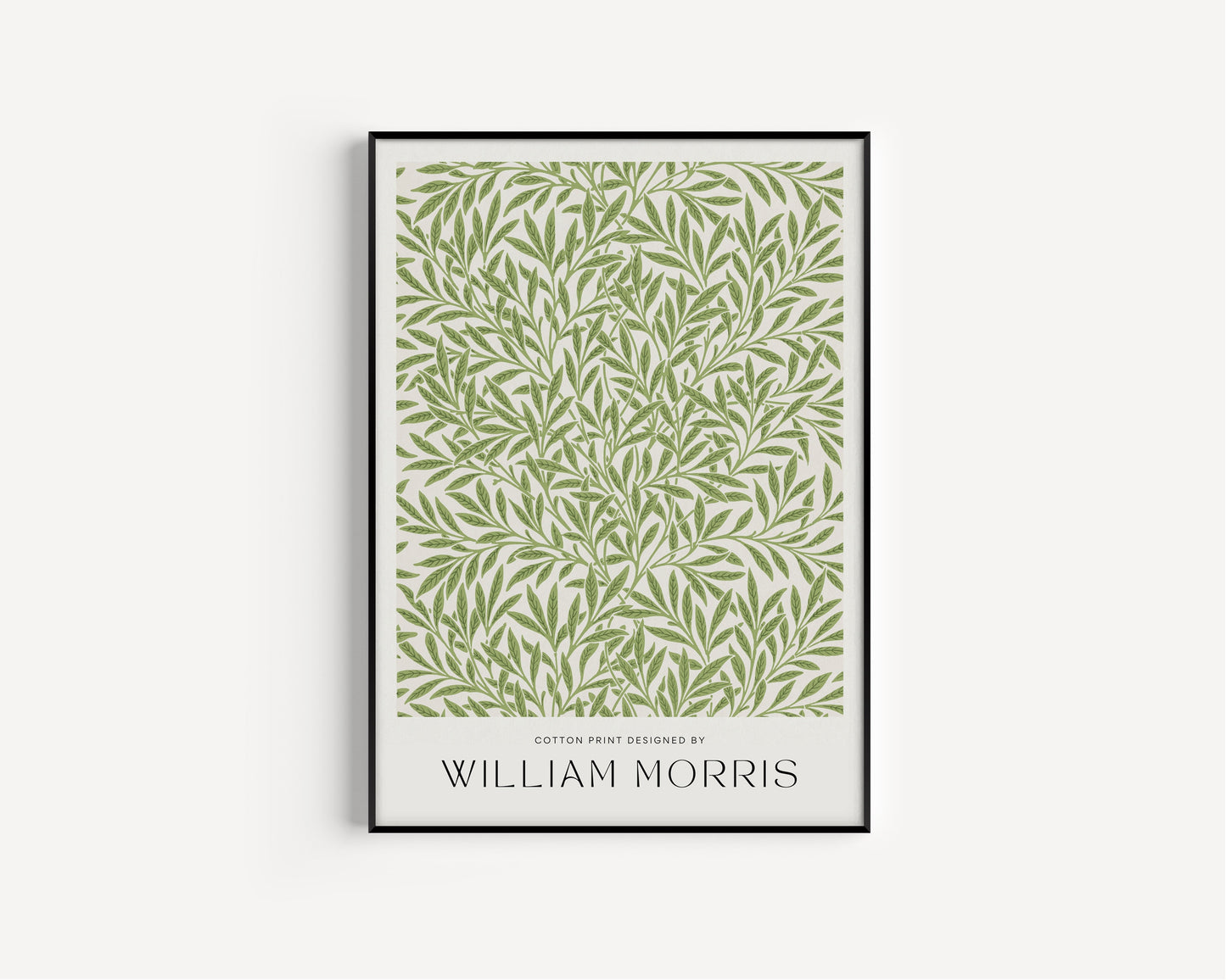 William Morris Art Print, Botanical print, William Morris Willow Pattern, Art Poster, Museum Poster, Vintage Poster, Wall Decor, Home Decor
