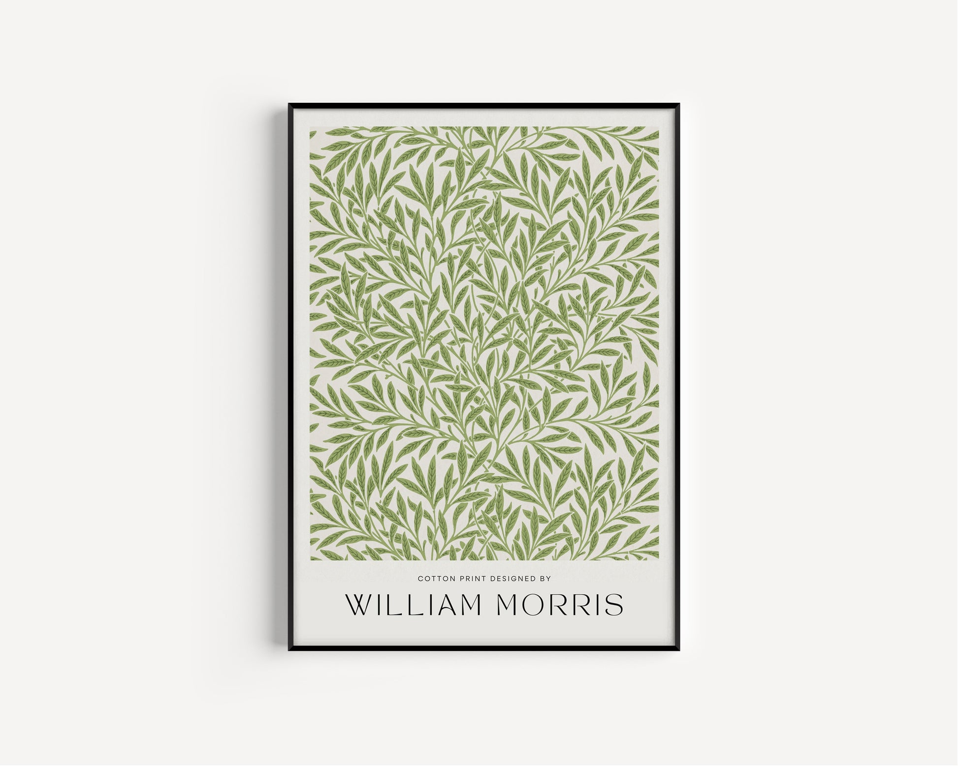 William Morris Art Print, Botanical print, William Morris Willow Pattern, Art Poster, Museum Poster, Vintage Poster, Wall Decor, Home Decor