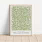 William Morris Art Print, Botanical print, William Morris Willow Pattern, Art Poster, Museum Poster, Vintage Poster, Wall Decor, Home Decor