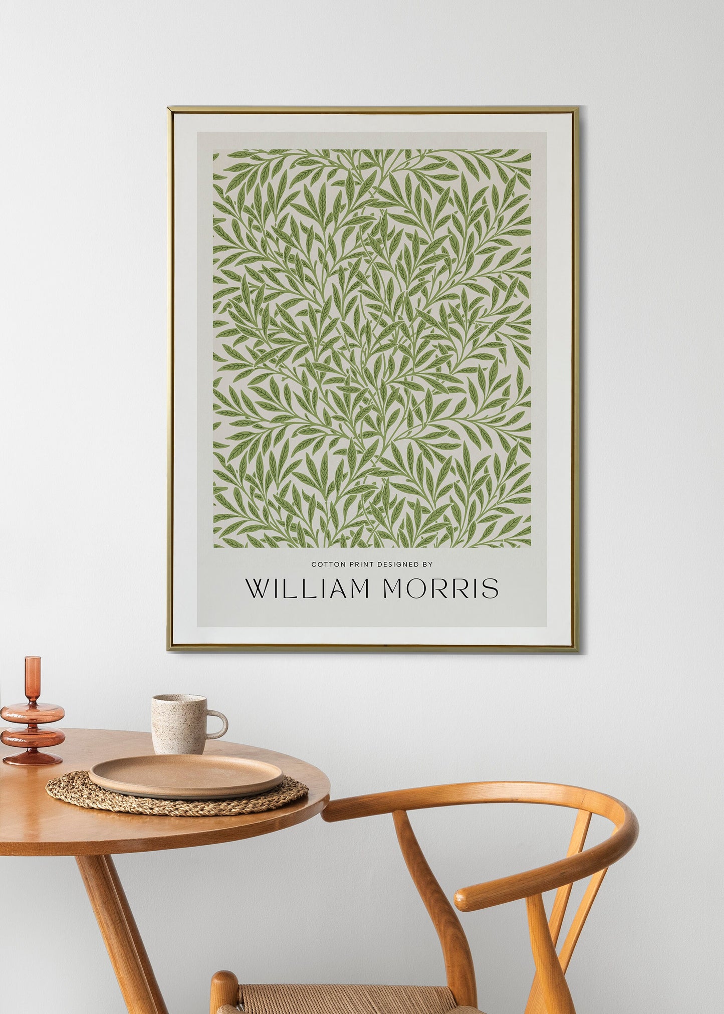 William Morris Art Print, Botanical print, William Morris Willow Pattern, Art Poster, Museum Poster, Vintage Poster, Wall Decor, Home Decor