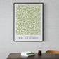 William Morris Art Print, Botanical print, William Morris Willow Pattern, Art Poster, Museum Poster, Vintage Poster, Wall Decor, Home Decor