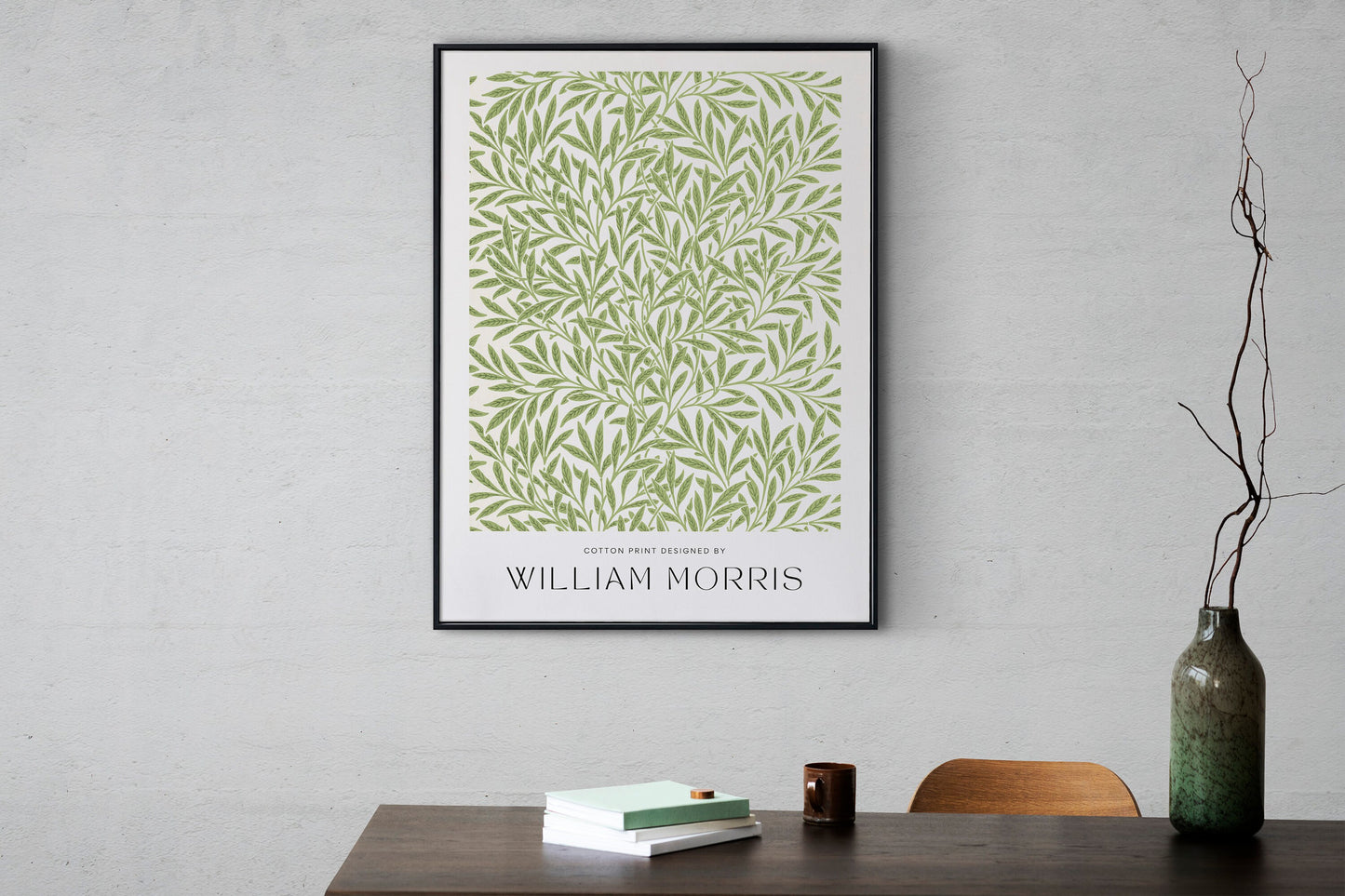 William Morris Art Print, Botanical print, William Morris Willow Pattern, Art Poster, Museum Poster, Vintage Poster, Wall Decor, Home Decor