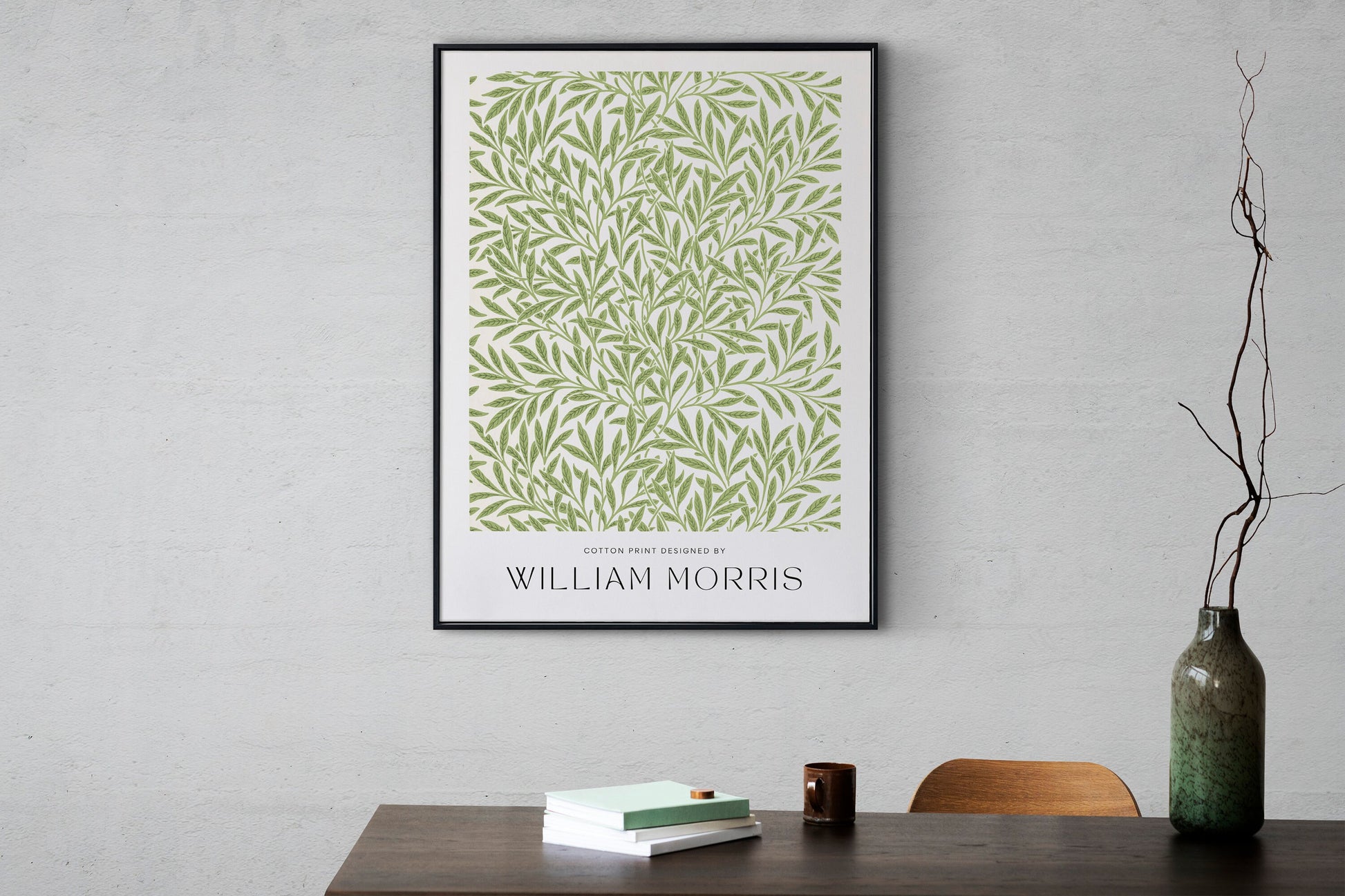 William Morris Art Print, Botanical print, William Morris Willow Pattern, Art Poster, Museum Poster, Vintage Poster, Wall Decor, Home Decor