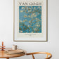 Van Gogh Art Print, Van Gogh Exhibition Poster, Almond Blossoms, Floral Wall Art Decor, Floral Garden Art, Gift Idea, A1/A2/A3/A4, Aesthetic
