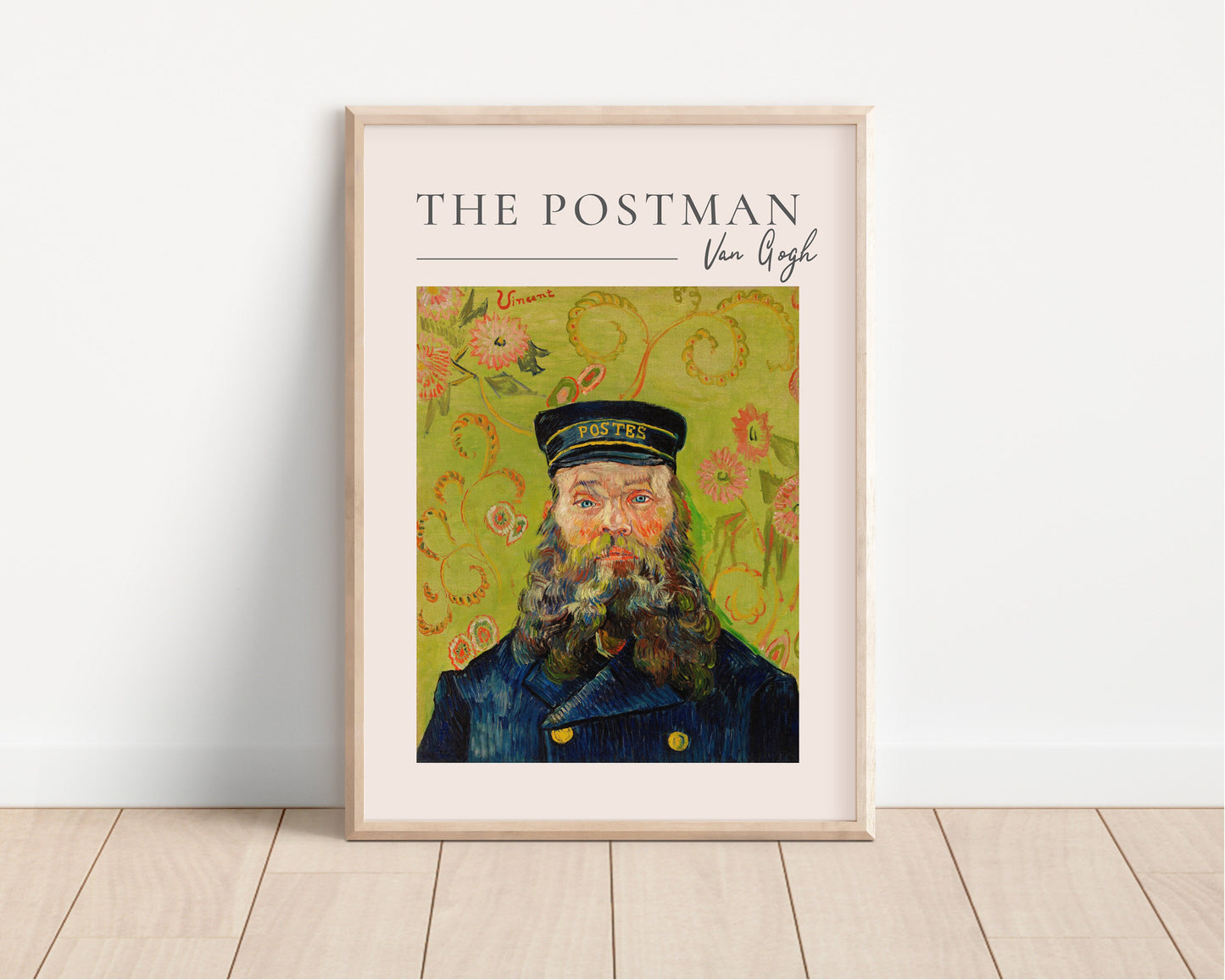 Van Gogh Exhibition Poster, The Postman, Van Gogh Art Print, Classic Wall Art Décor, Classic Art, Gift Idea, A1/A2/A3/A4, Van Gogh,