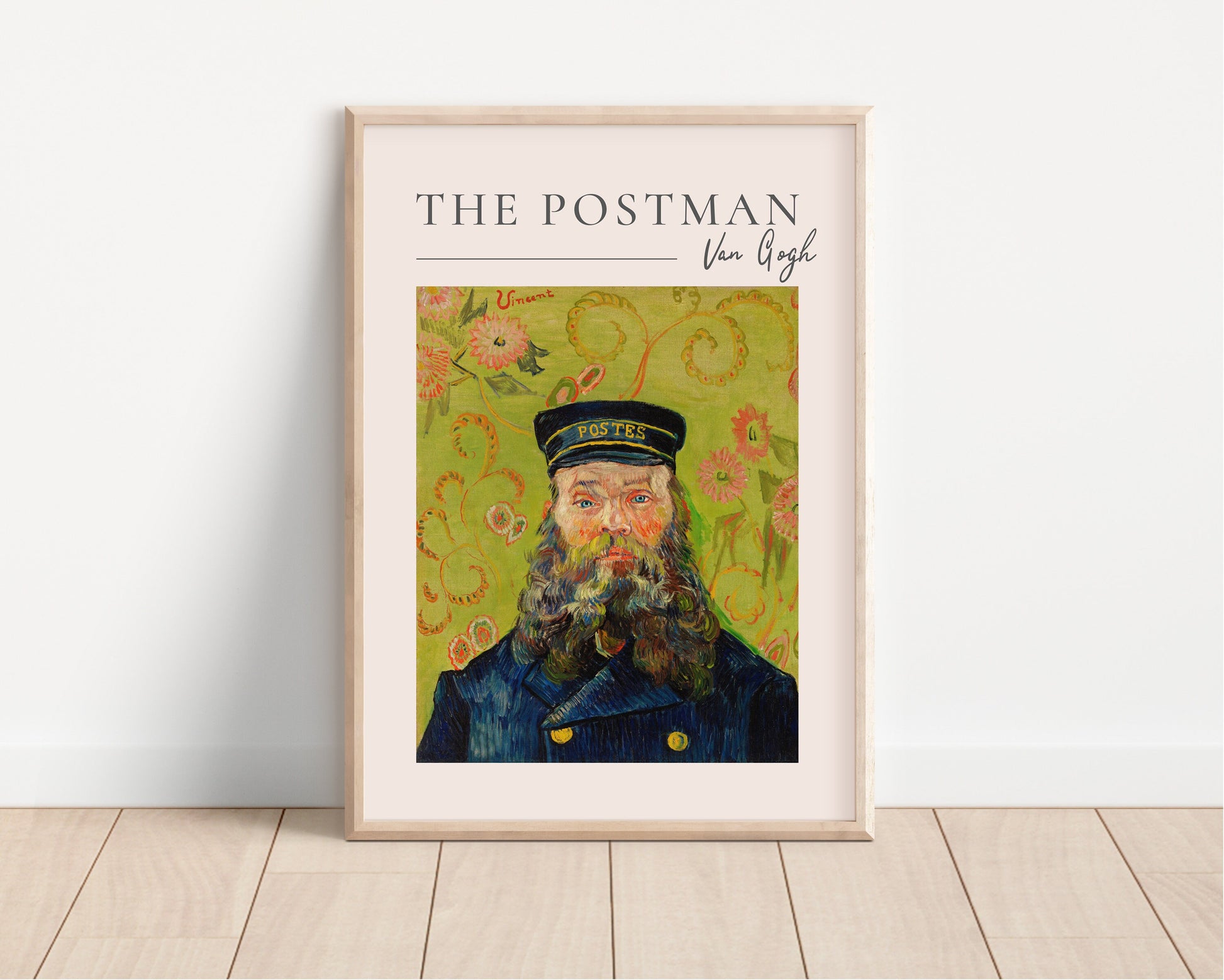 Van Gogh Exhibition Poster, The Postman, Van Gogh Art Print, Classic Wall Art Décor, Classic Art, Gift Idea, A1/A2/A3/A4, Van Gogh,