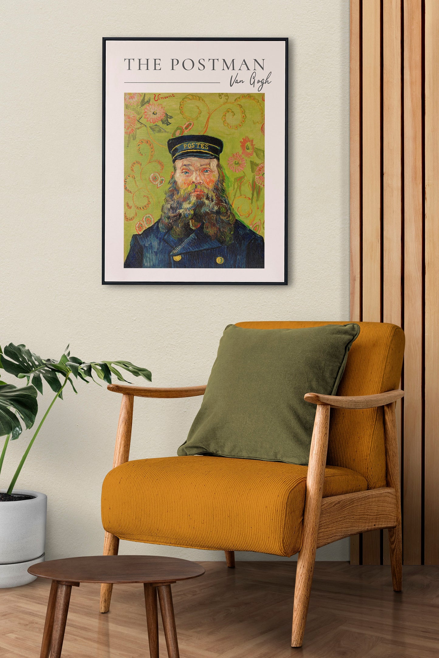 Van Gogh Exhibition Poster, The Postman, Van Gogh Art Print, Classic Wall Art Décor, Classic Art, Gift Idea, A1/A2/A3/A4, Van Gogh,