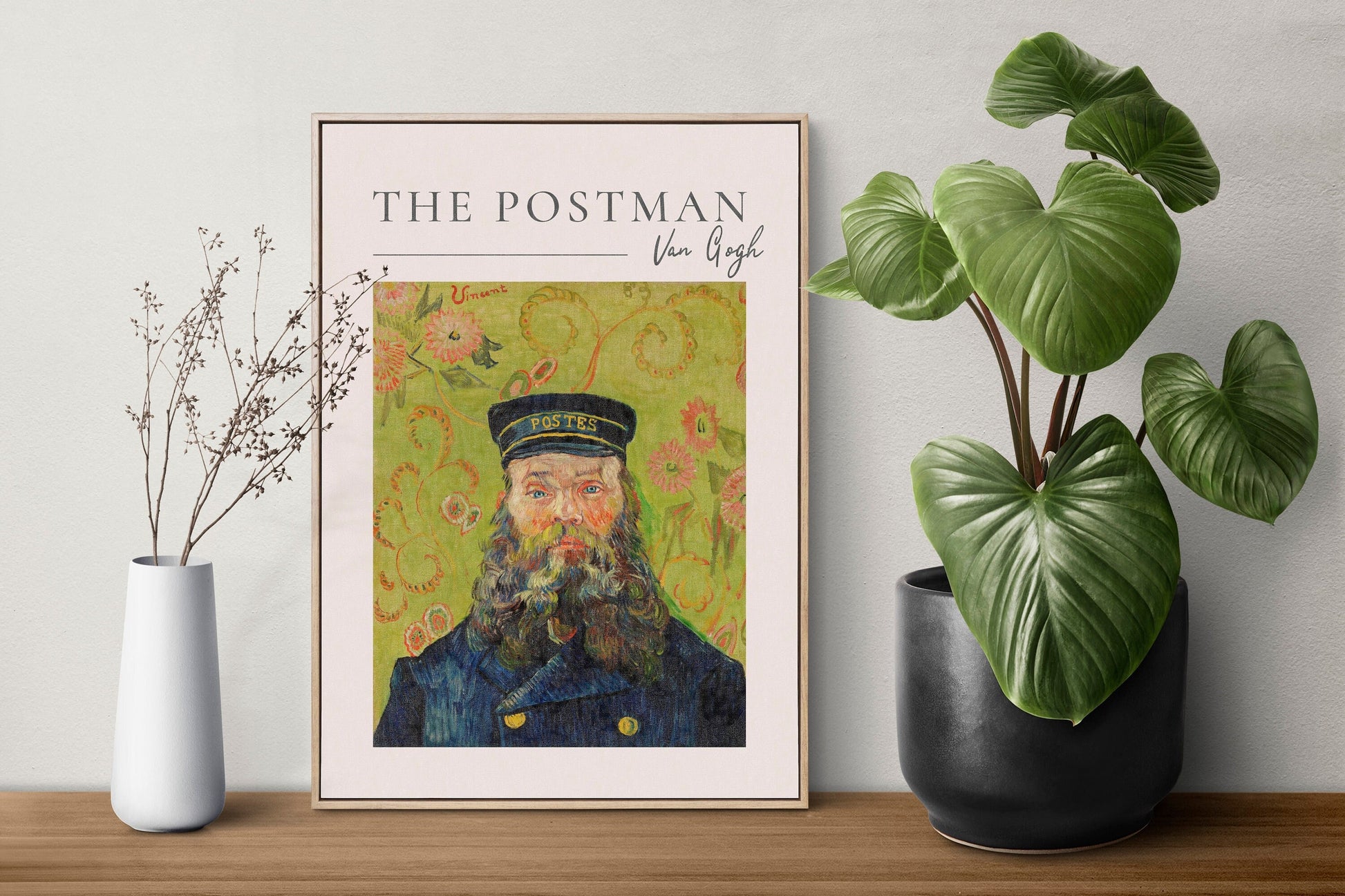 Van Gogh Exhibition Poster, The Postman, Van Gogh Art Print, Classic Wall Art Décor, Classic Art, Gift Idea, A1/A2/A3/A4, Van Gogh,