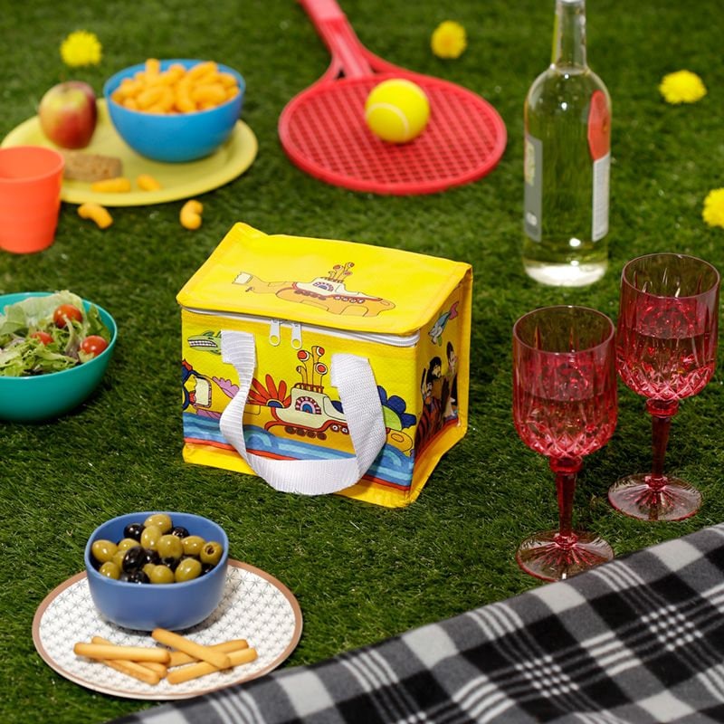 Yellow Submarine Lunch Box Cool Bag, The Beatles Lunch Box, Yellow Submarine, Lunch Box, Picnic, Yellow Submarine Cool Bag, The Beatles,