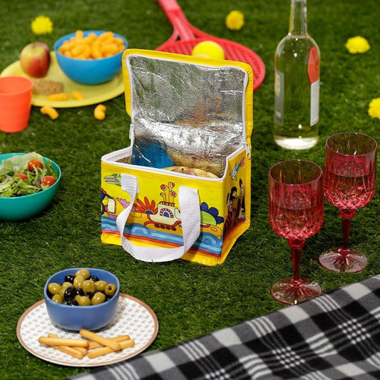 Yellow Submarine Lunch Box Cool Bag, The Beatles Lunch Box, Yellow Submarine, Lunch Box, Picnic, Yellow Submarine Cool Bag, The Beatles,