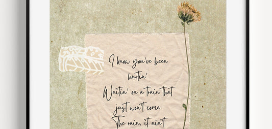 Better Days Dermot Kennedy Inspired Art Print, Dermot Kennedy Wall Art, Better Days, Music Print, Music Art, Music Décor, Dermot Kennedy,
