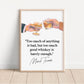 Whiskey print, Whiskey quote - Mark Twain, Gift for Whiskey fans, Present for alcohol lovers, Print for Bar, Whiskey Illustration,