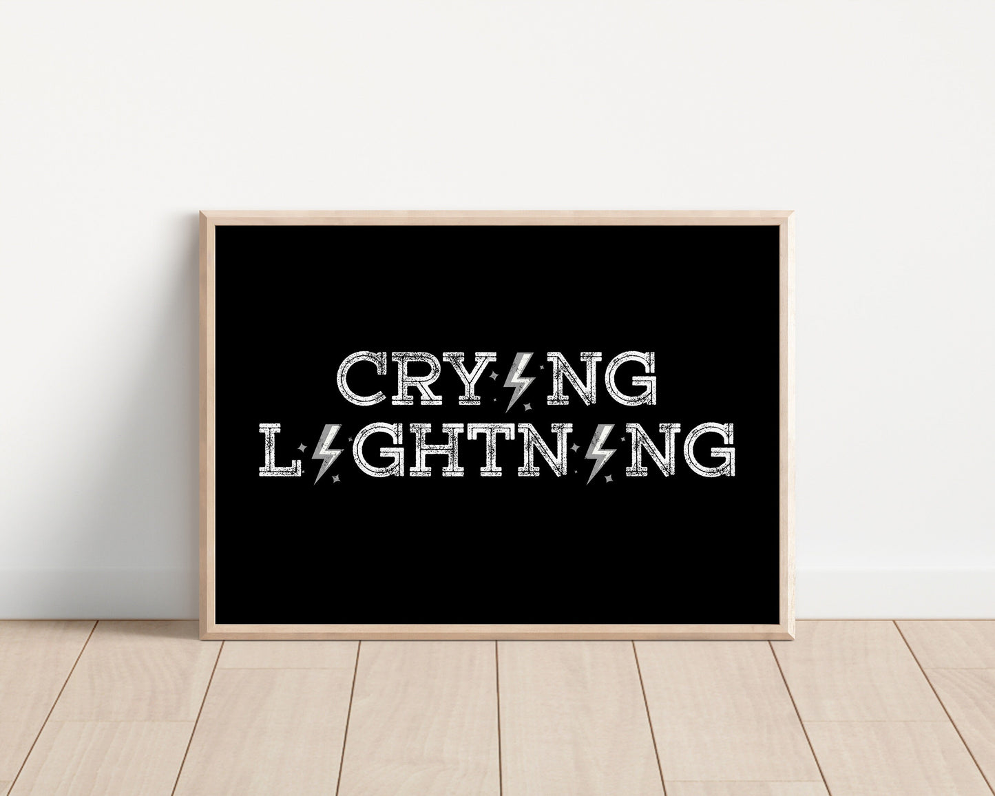 Crying Lightning Inspired Print, Lyrics Print, Music Print, Arctic Monkeys, Music Wall Art, Indie Music Print, Arctic Monkeys Inspired Print
