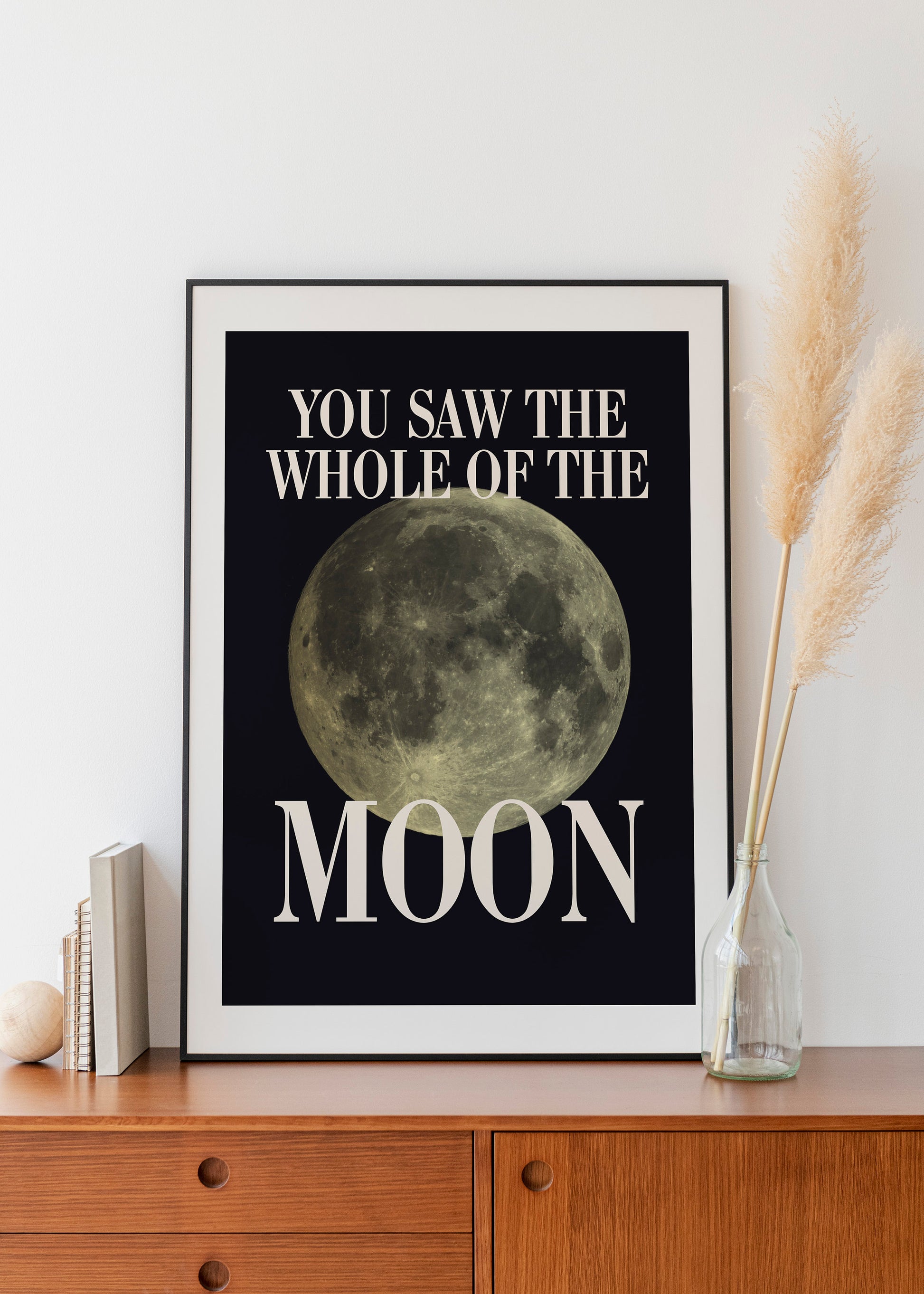 The Waterboys Inspired Print, The Whole Of The Moon Lyrics Print, Retro, Music Wall Art, Indie Music Print, Gig Concert Poster, Music Prints