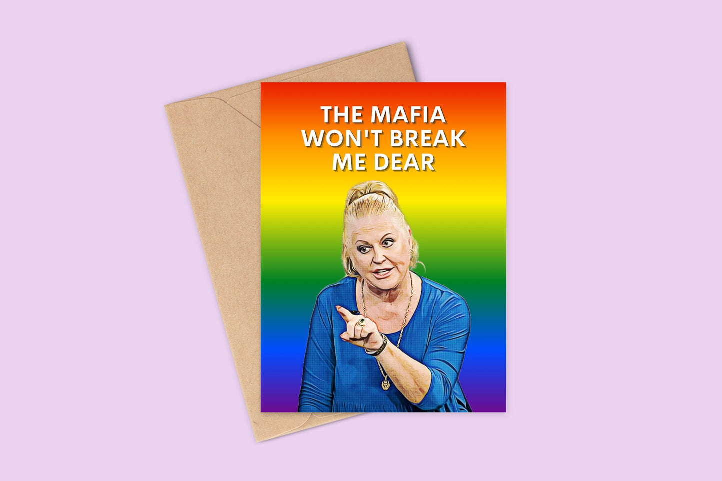 Funny Pride Card For Him or Her, Kim Woodburn, Pride Card, Happy Pride, Funny Cards, Kim Woodburn Cards