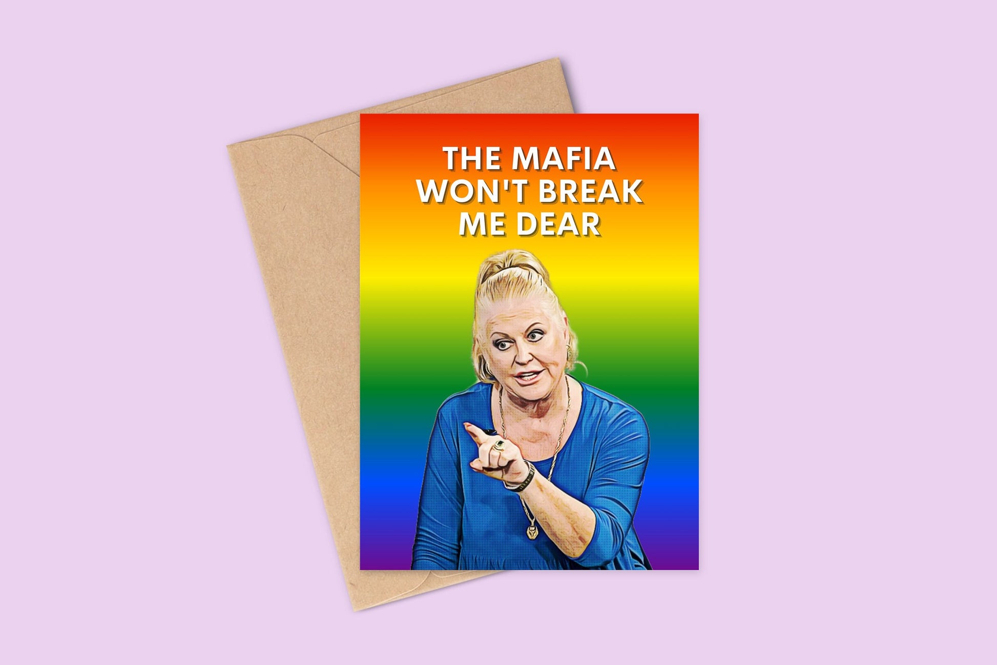 Funny Pride Card For Him or Her, Kim Woodburn, Pride Card, Happy Pride, Funny Cards, Kim Woodburn Cards
