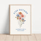 Don't Look Back in Anger Oasis Inspired Art Print, Oasis Wall Art, Music Print, Rock Music Art, Music Wall Art, Oasis, Music Lyrics,