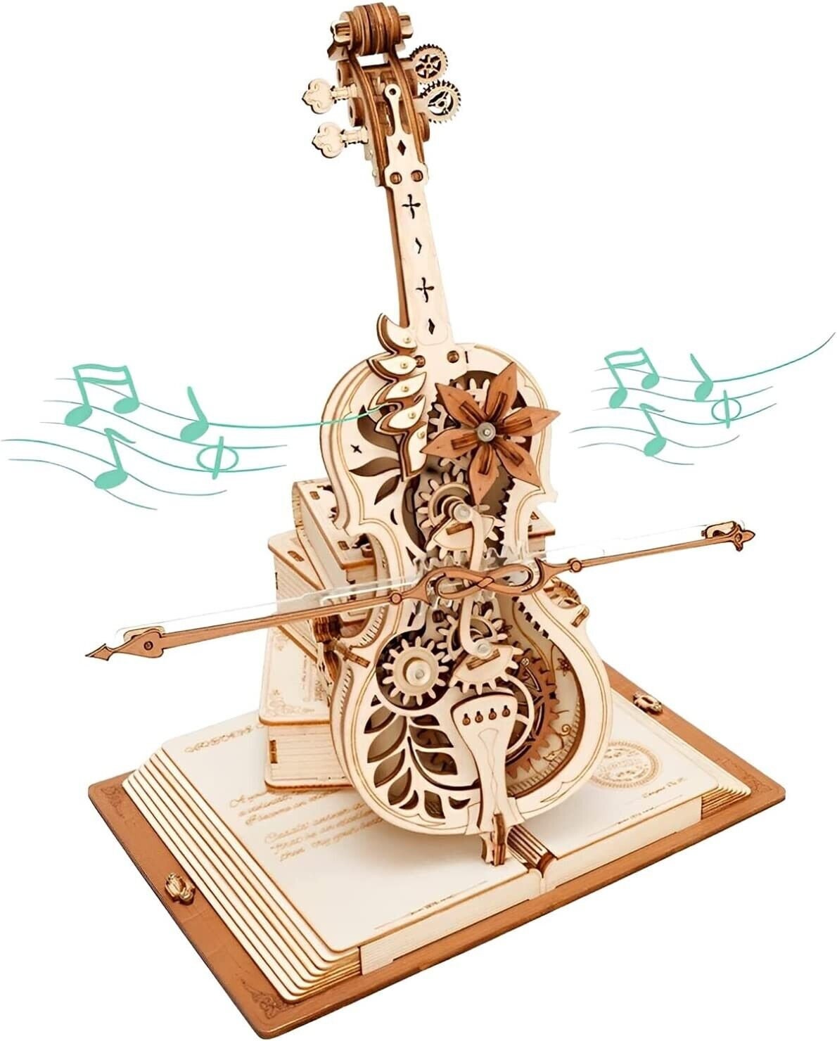 Build Your Own Cello, Musical Instrument DIY Kit, Model Set, Model Craft Kit for Adults and Kids, Cello craft Kit, Unique Gift Ideas