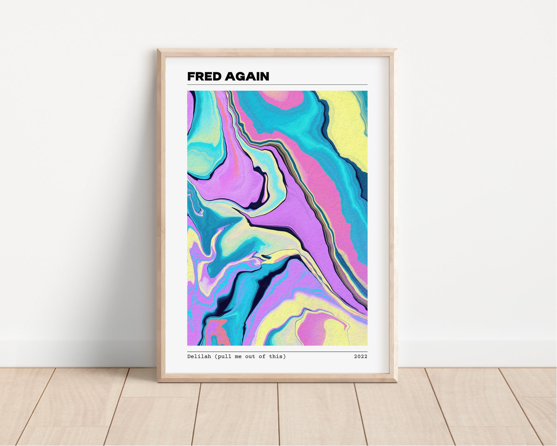 Fred Again Inspired Art Print, Fred Again Wall Art, Kyle - I found you, Music Print, Music Art, Music Wall Art, Fred Again, Music Lyrics