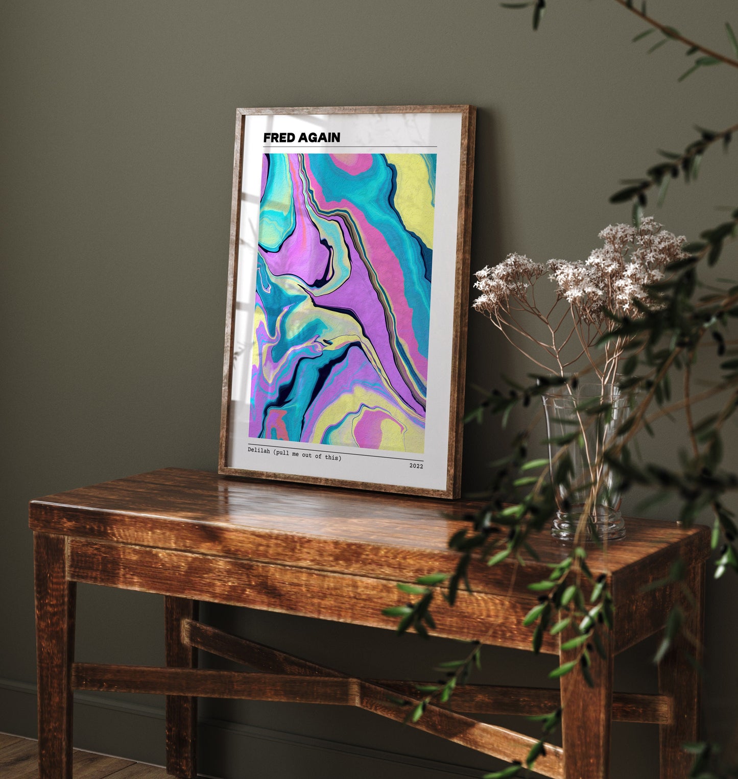 Fred Again Inspired Art Print, Fred Again Wall Art, Kyle - I found you, Music Print, Music Art, Music Wall Art, Fred Again, Music Lyrics