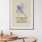 Spaghetti Art Print, Trendy Retro Wall Art, Quote Poster, Pasta Print, Kitchen Wall Decor, Food Prints, Spaghetti Kitchen Prints, Food Art